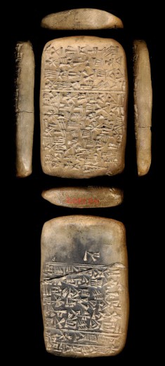 Tablet with Inscription