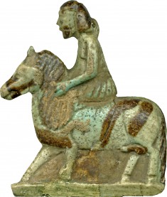 Man Riding Two Horses