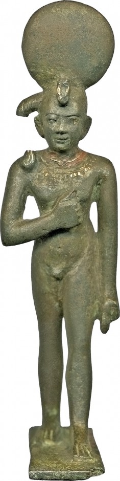 Juvenile God with a Sun Disk