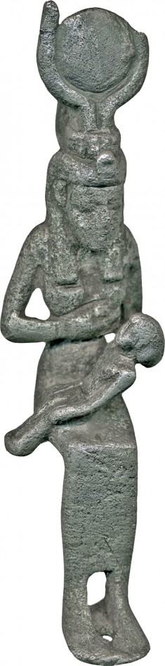 Pendant, Isis with Horus the Child