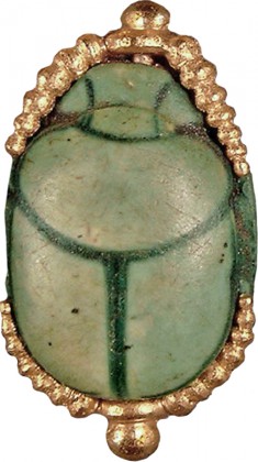 Scarab from Egyptian-Style Necklace