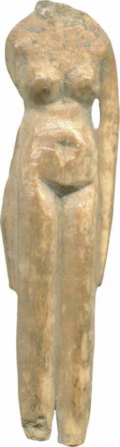 nude female figure