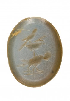 Intaglio with Two Birds
