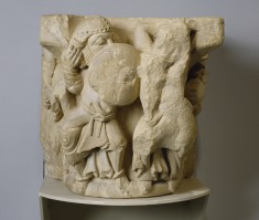 Capital with Scene of a Duel