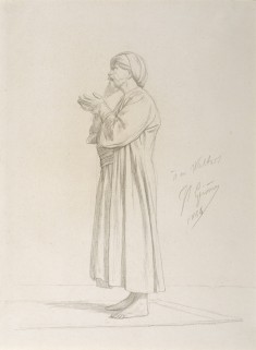 Arab Standing in Prayer
