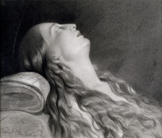 Study for "Louise Vernet on Her Death Bed"