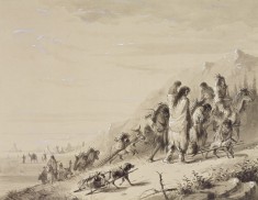 Pawnee Indians Migrating