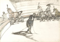 At the Circus: Free Horses