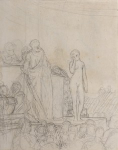 Study for "Slave Market at Rome"