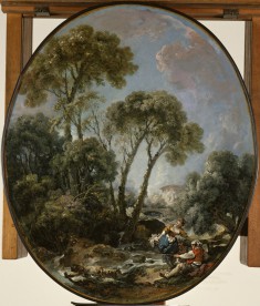 Landscape with Fisherman and a Young Woman