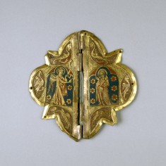 Clasp with Annunciation Scene