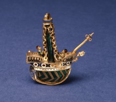 Pomander in the Shape of a Ship