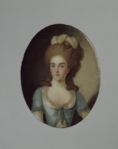 Miniature Portrait of Tatiana Roznatovskaia