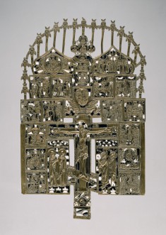 Crucifixion with Saints and Church Feasts