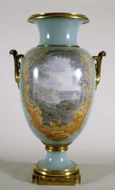 Vase with Landscape Scenes