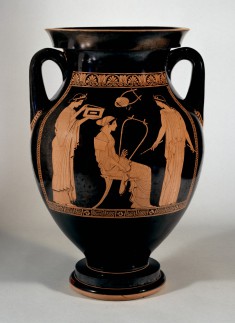 Amphora with Musical Scene