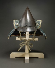 Helmet ("Kabuto") with Chrysanthemums