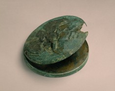 Mirror with a Bathing Maiden