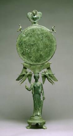 Caryatid Mirror with Aphrodite