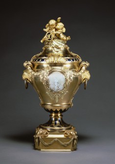 Potpourri Vase with Classical Figures