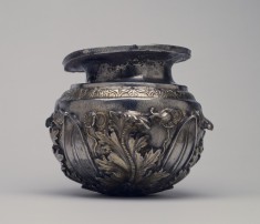 Vessel with Leaf Ornament