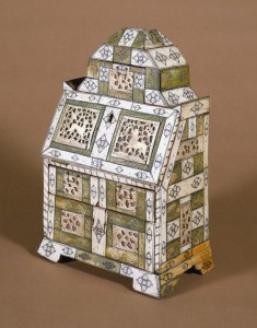 Desk with Animals and Decoration