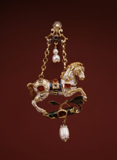 Pendant with a Prancing Horse