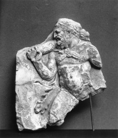 Herakles with Club Advancing to the Left