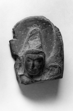 Head of a Deity (Indra or Brahma)