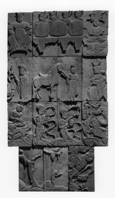One of Fifteen Reliefs from a Buddhist Monument