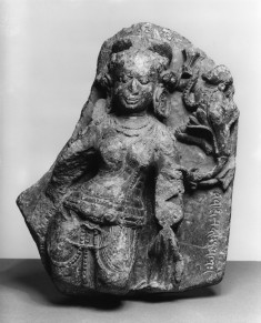 Figure of Tara with Inscription of Buddhist Creed Formula