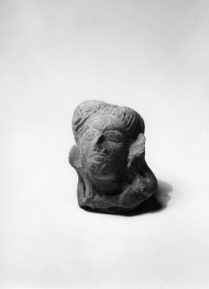 Head of an Indian Village Deity