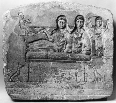Funerary Stele with Family Portrait