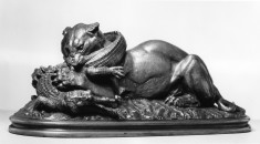 Tiger Devouring a Gavial