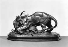 Tiger Devouring a Stag