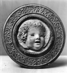 Head of a Cherub Singing Turned to the Right