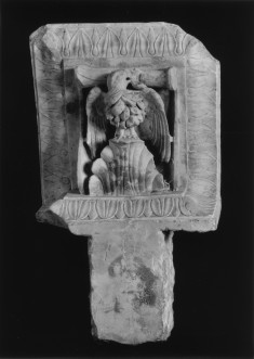 Corbel with an Eagle Perched on a Mountain