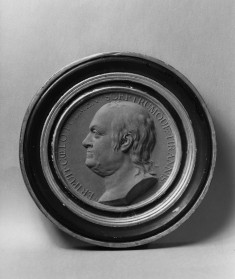Portrait Medallion of Benjamin Franklin