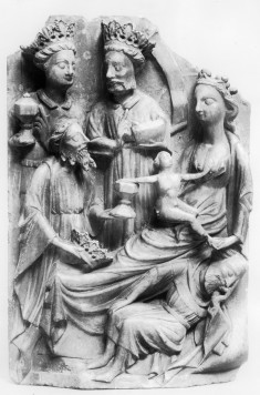 Panel from an Altarpiece with the Visit of the Magi