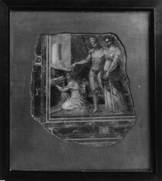 Fragment of a Fresco with the Poet as King