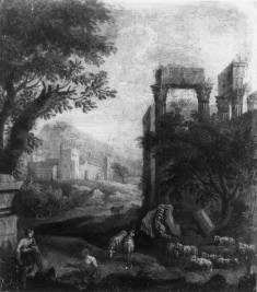 Landscape with Classical Ruins