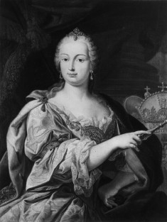 Portrait of Maria Theresa, Archduchess of Austria, Queen of Hungary and Bohemia