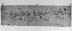 English Steeplechase After Gericault