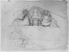 Study for a pediment design