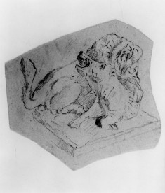 Sketches of antique figures (a)