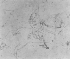 Sketch of Knight in Armor