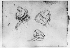 Sketches after rubens (?) (a)