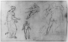 Two groups of figures (a)