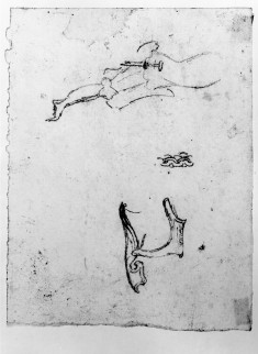 Studies: man on horse in medieval armor