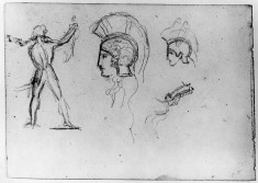 Studies after antique sculpture ?(a)